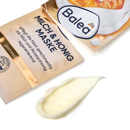 Balea Face Mask Milk & Honey, 16 ml2