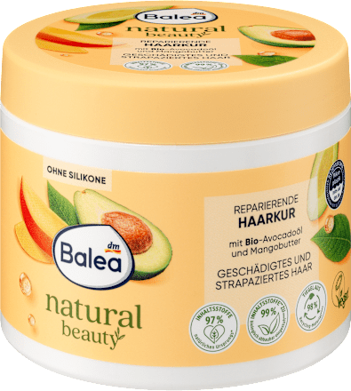 Balea Hair Mask Natural Beauty Repairing, 300 ml
