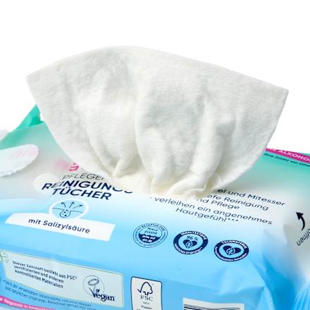 Balea Caring Cleansing Wipes Clear Skin