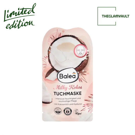 Balea Milky Coconut Sheet Mask, 1 pc