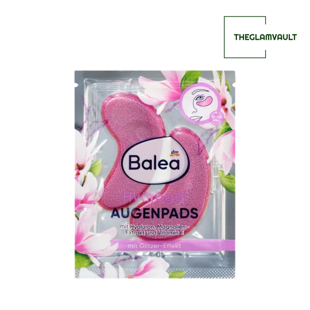 Balea Hydrogel Eye Pads Glitter (1 pair), 2 pcs
