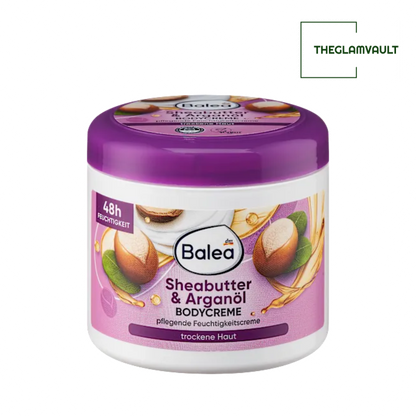 Balea Body Cream Shea Butter & Argan Oil, 500 ml