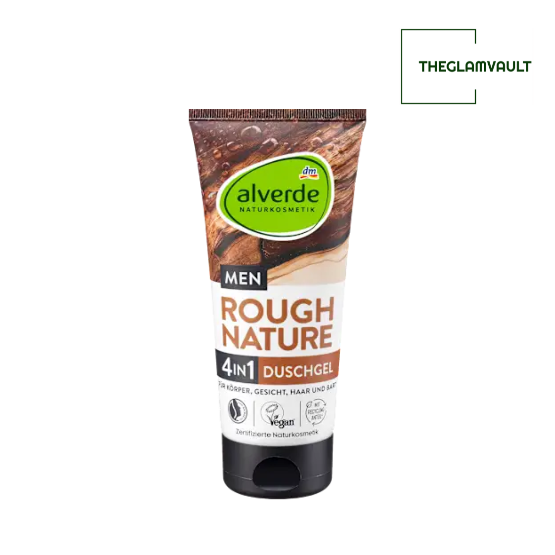 Alverde MEN Rough Nature 4in1 Shower Gel 250ml