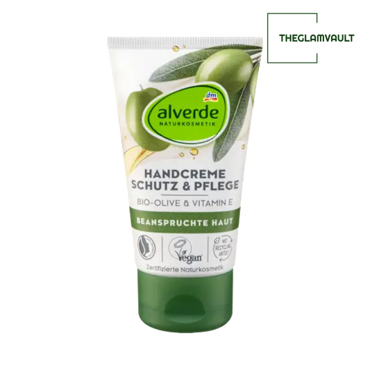 Alverde Hand Cream Schutz & Pflege Bio-Olive & Vitamin E 75ml