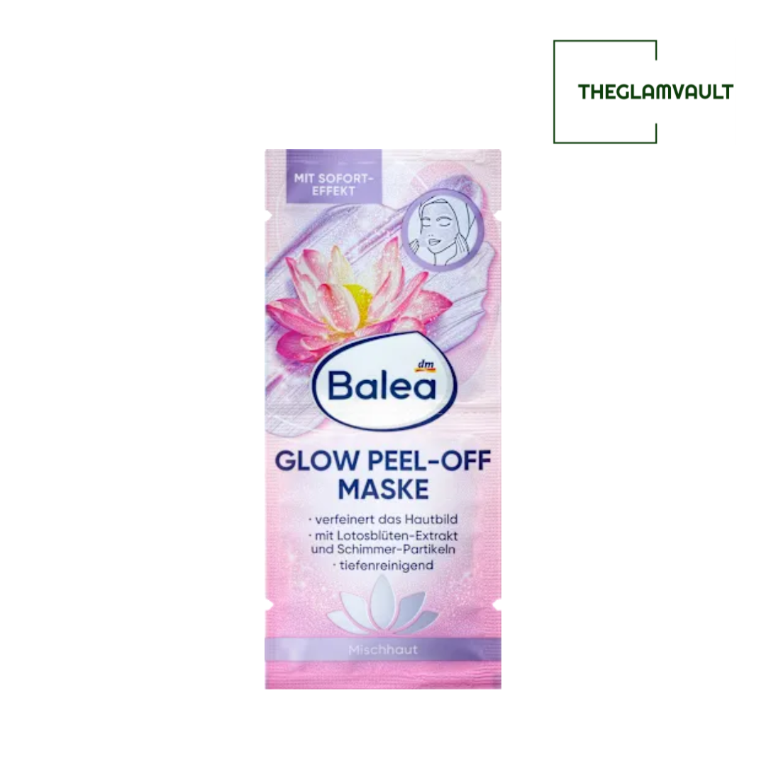 Balea Glow Peel-Off Mask (2x8 ml), 16 ml