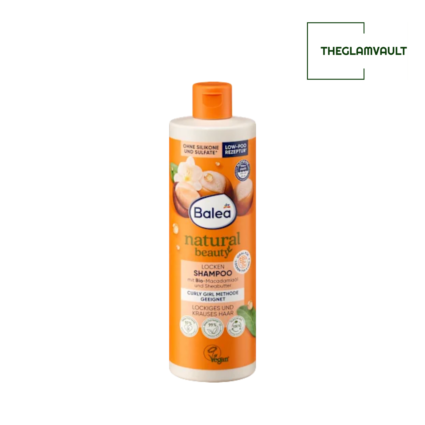 Balea Natural Beauty Shampoo for Curls, 400 ml