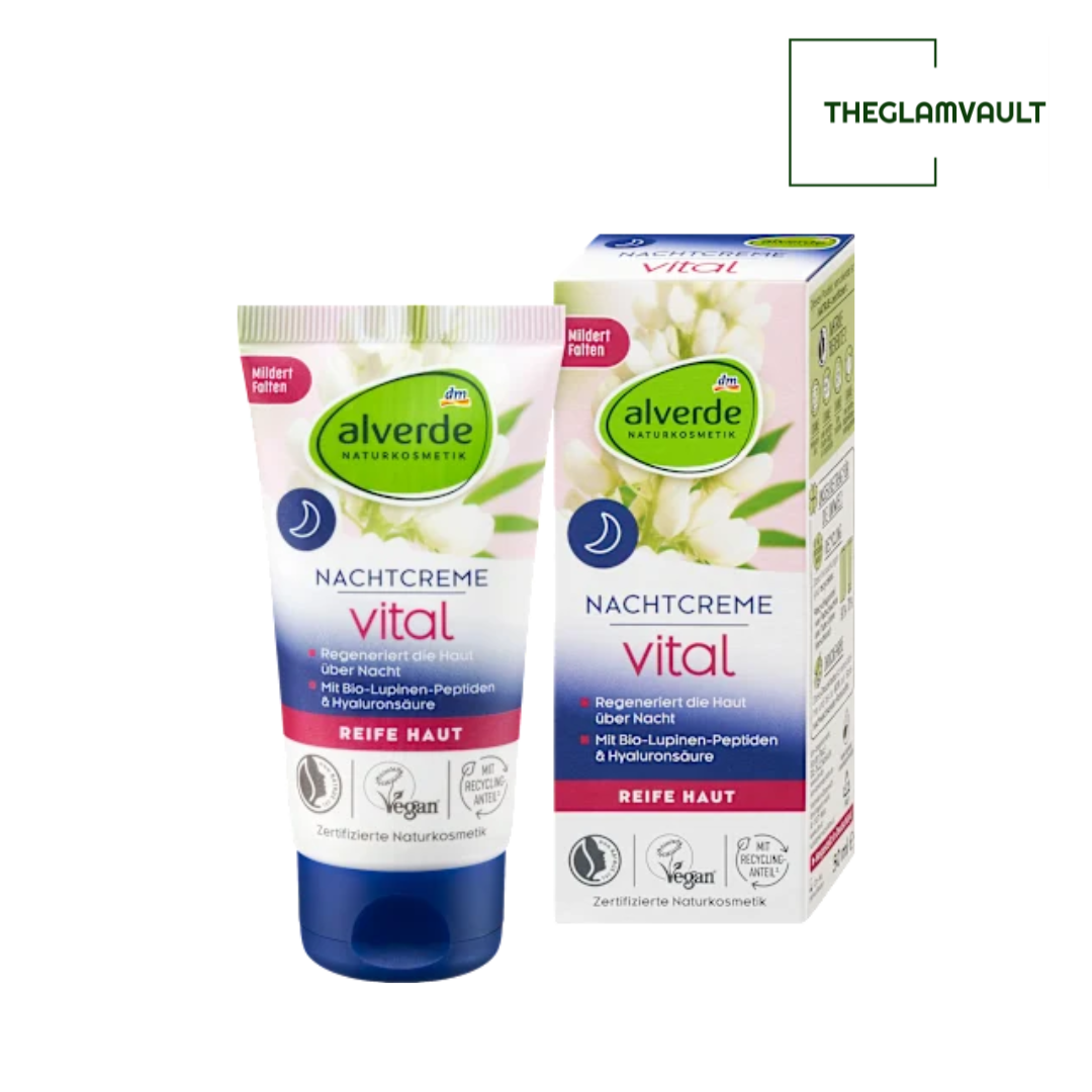 Alverde Vital Night Cream, 50 ml