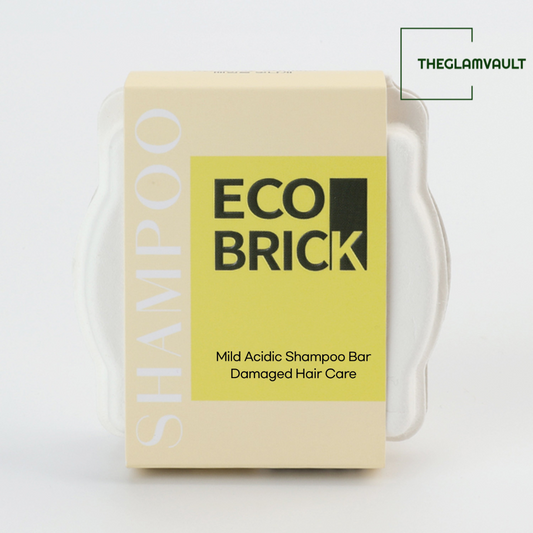 Eco Brick Mild Acidic Shampoo Bar – Damaged Hair Care