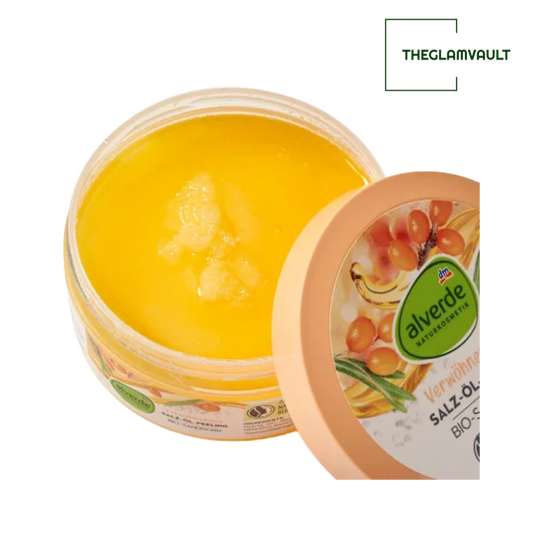 Alverde Salt Oil Peeling Body Scrub, 250g