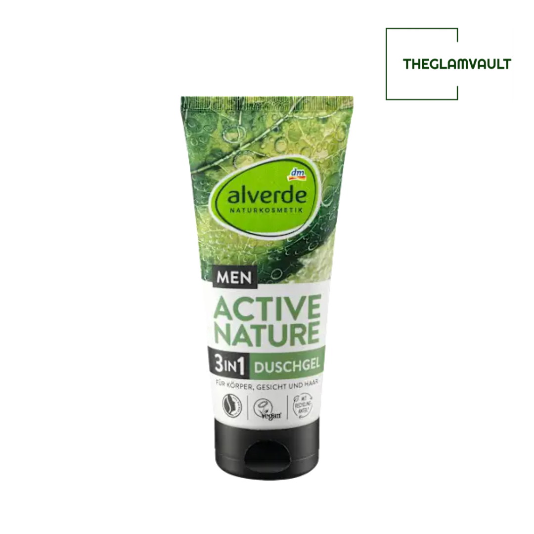 Alverde MEN Active Nature 3in1 Shower Gel 250ml