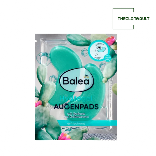 Balea Hydrogel Eye Pads Cactus Water (1 pair), 2 pcs