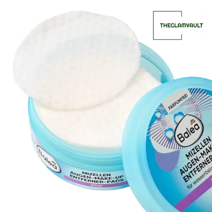 Balea Oil-Free Eye Make-Up Remover Pads, 50 pcs