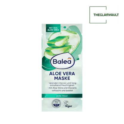 Balea Aloe Vera Face Mask (2x8 ml), 16 ml