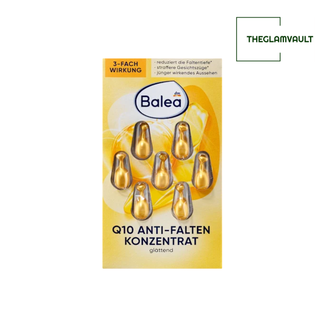 Balea Q10 Anti-Wrinkle Concentrate, 7 pcs