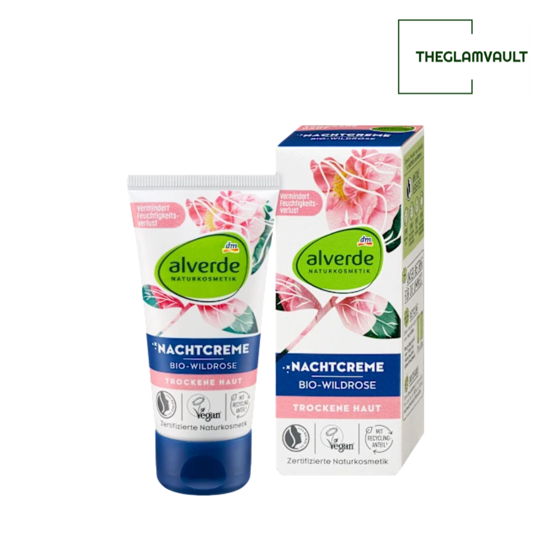 Alverde Wild Rose Night Cream, 50ml