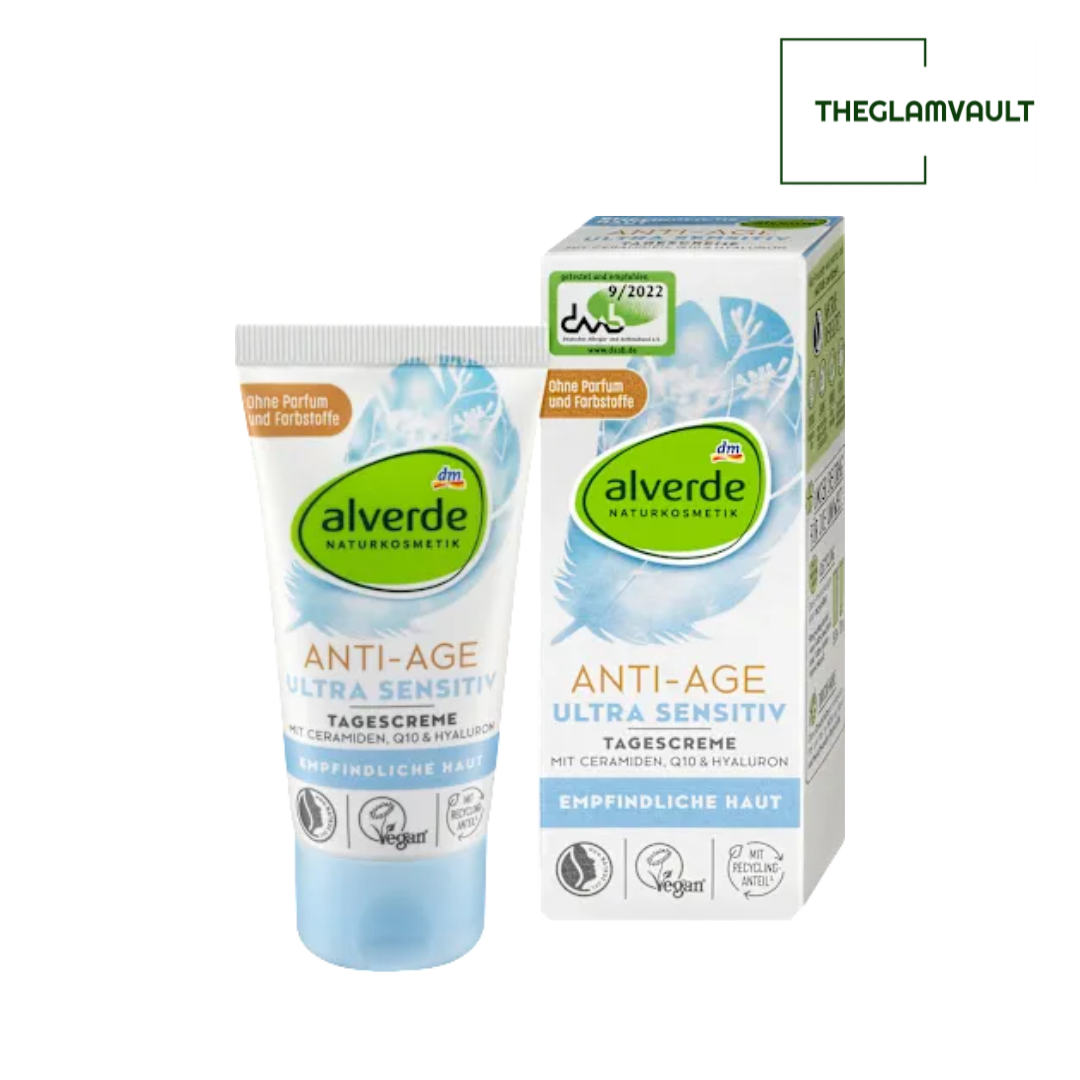 كريم ألفيردي المضاد لعلامات تقدم السن للبشرة الحساسة للغاية، 50 مل