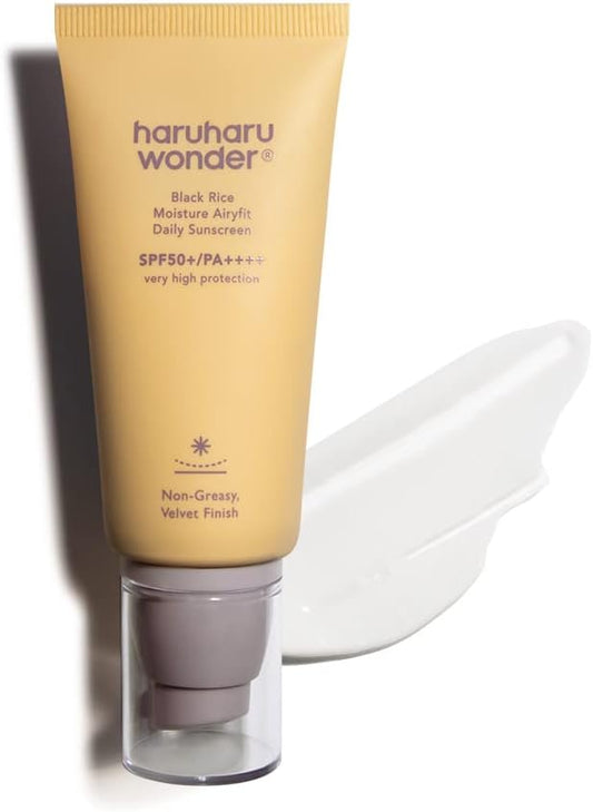 Haruharu Wonder Black Rice Moisture Airyfit Sunscreen 50ml