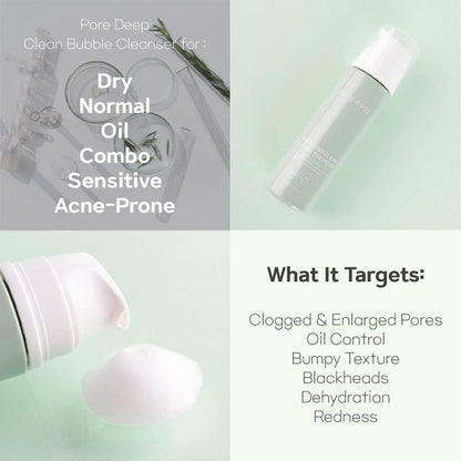 PONGDANG Pore Deep Clean Bubble Foam Cleanser