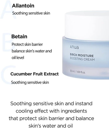Anua - Birch Moisture Boosting Cream 50ml