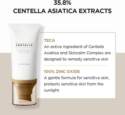 SKIN1004 Madagascar Centella Air-Fit Sun Cream Light