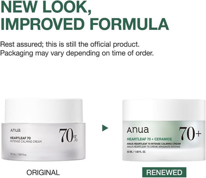 Anua - Heartleaf 70 Intense Calming Cream 50ml
