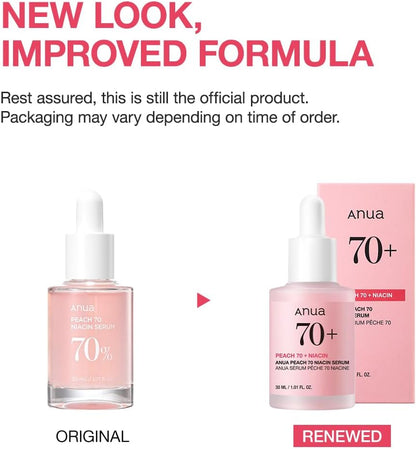 Anua - Peach 70% Niacin Serum 30ml