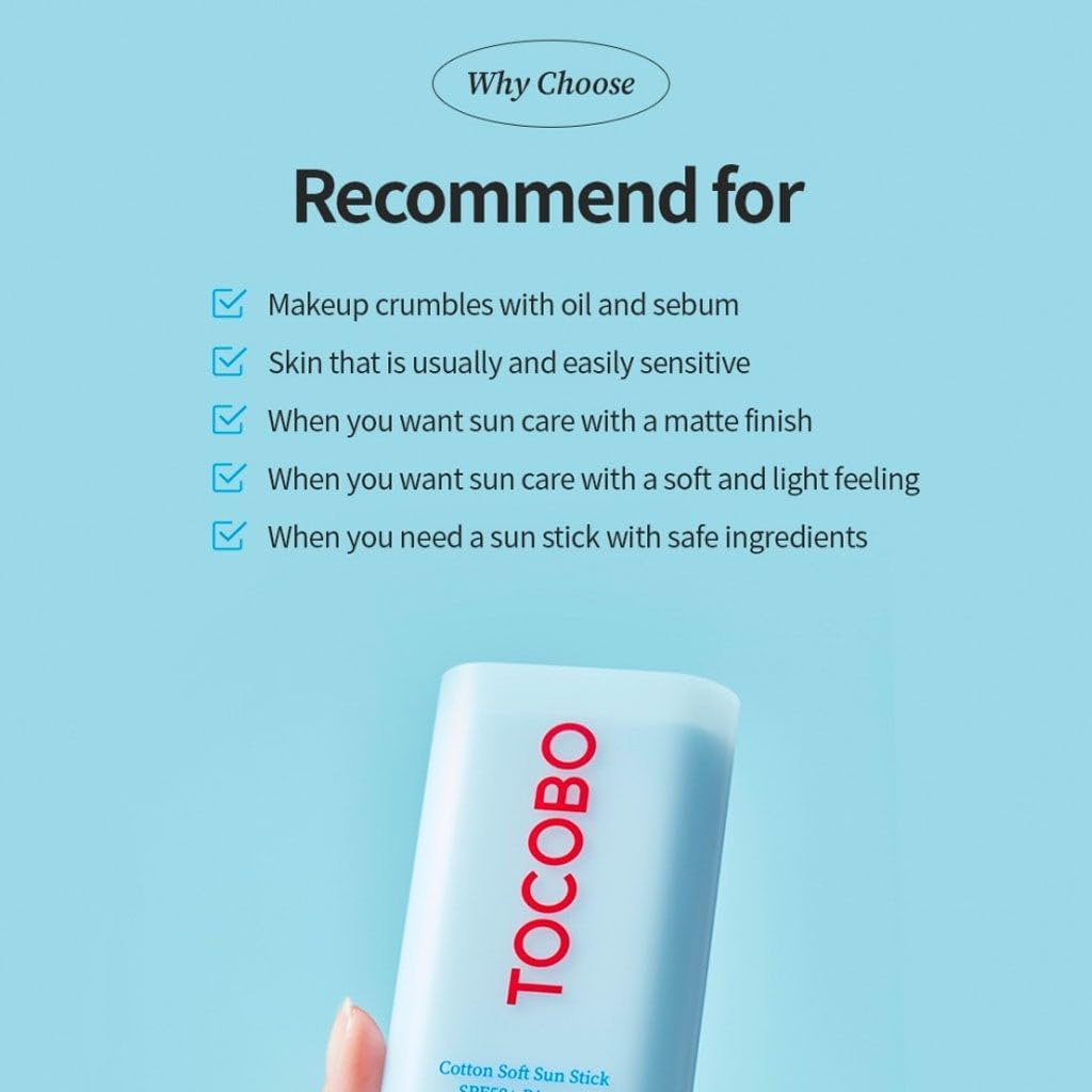Tocobo Cotton Soft Sun Stick 19g