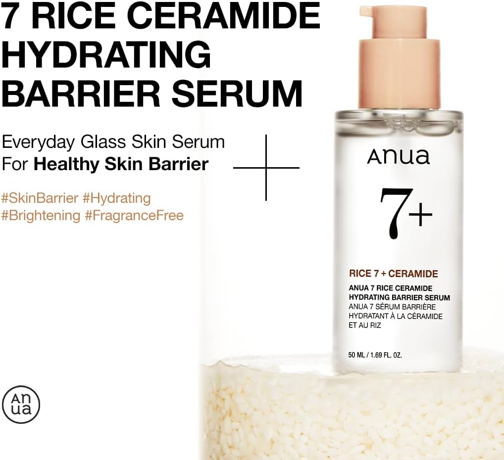 Anua - 7 Rice Ceramide Hydrating Barrier Serum 50ml