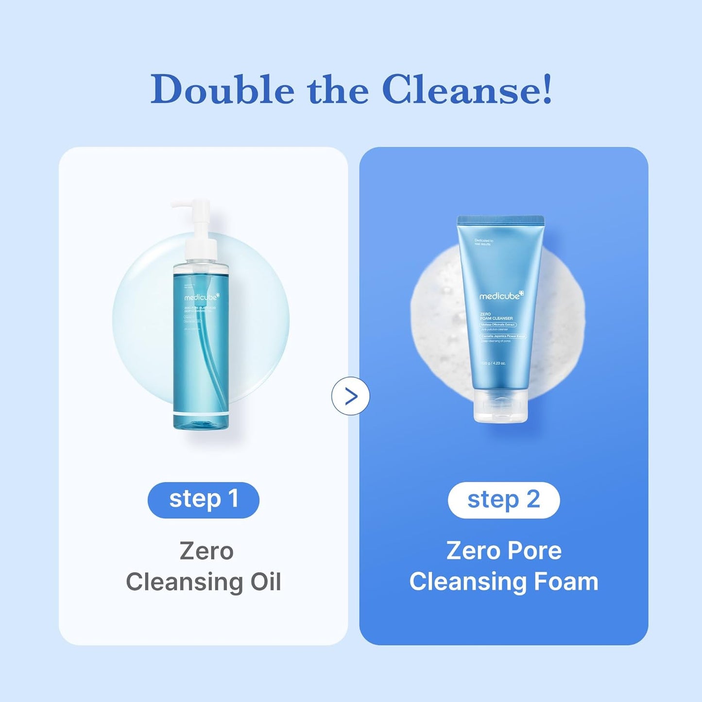 Medicube+ Zero Foam Cleanser (120ml)