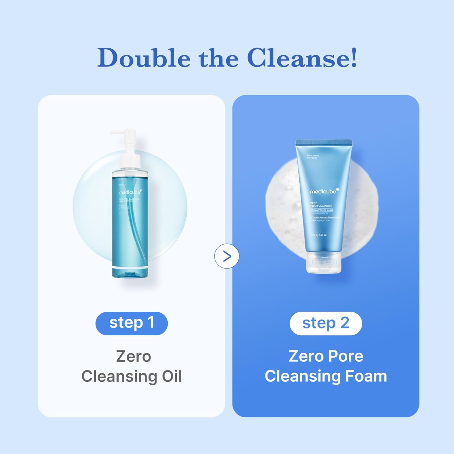 Medicube+ Zero Foam Cleanser (120ml)