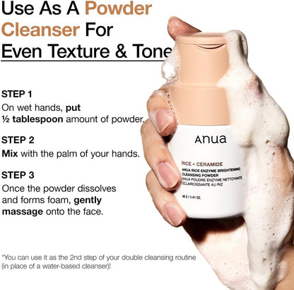 Anua - Rice Enzyme Brightening Cleansing Powder