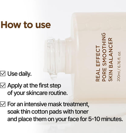 PONGDANG Real Effect Pore Smoothing Skin Balancer