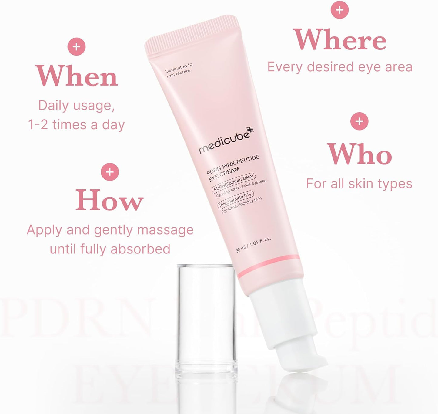 Medicube+ PDRN Pink Peptide Eye Cream