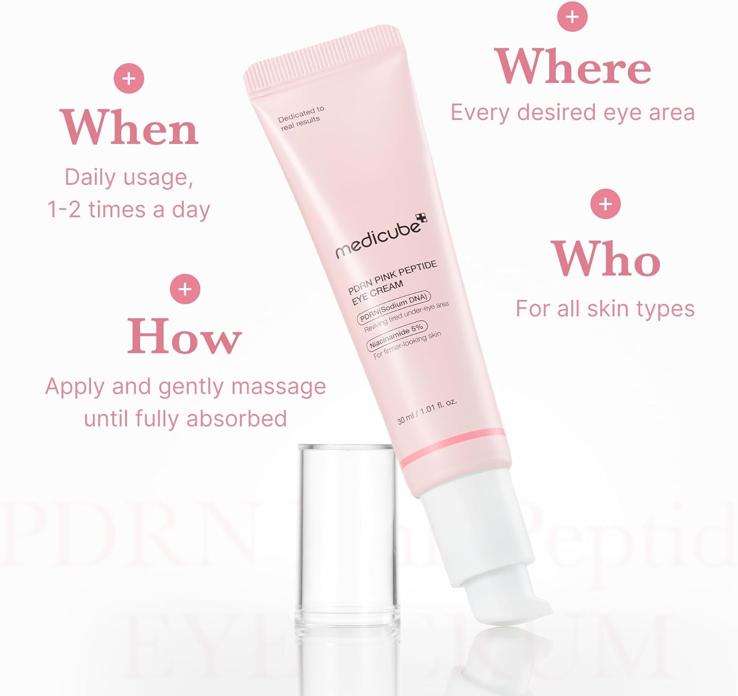 Medicube+ PDRN Pink Peptide Eye Cream