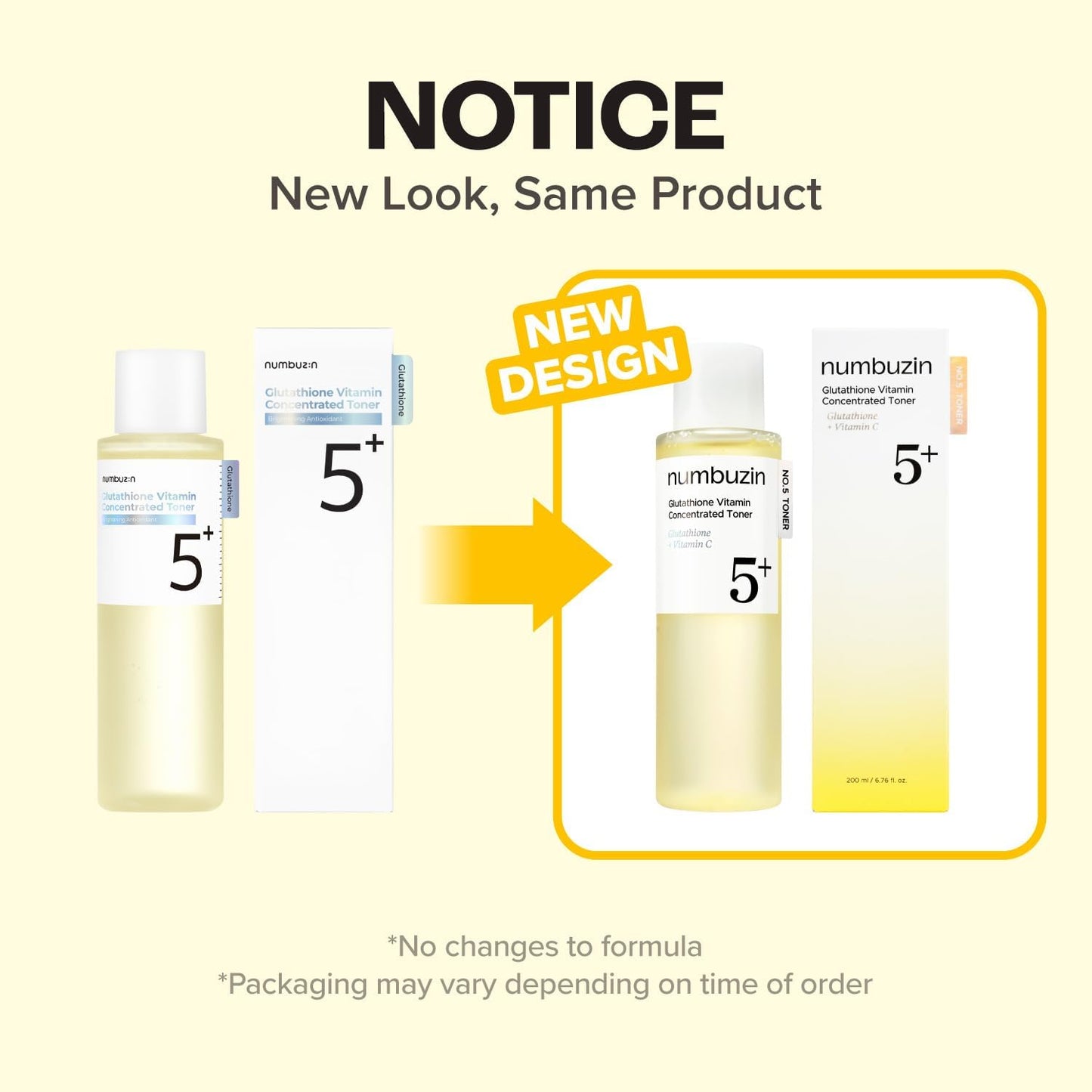 Numbuzin No.5 Vitamin Boosting Essential Toner