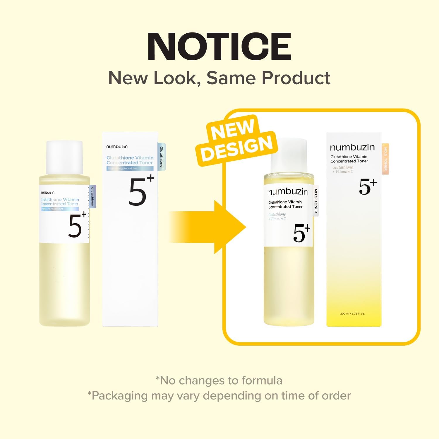 Numbuzin No.5 Vitamin Boosting Essential Toner