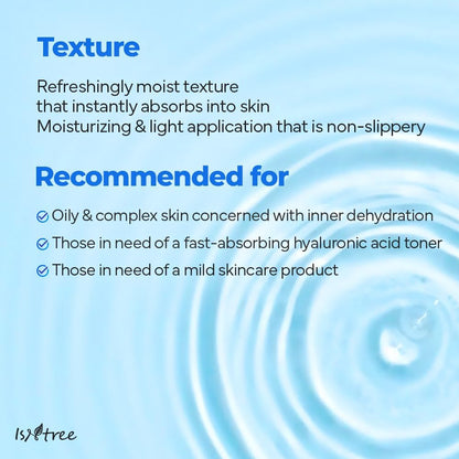 Isntree Ultra-Low Molecular Hyaluronic Acid Toner 300ml