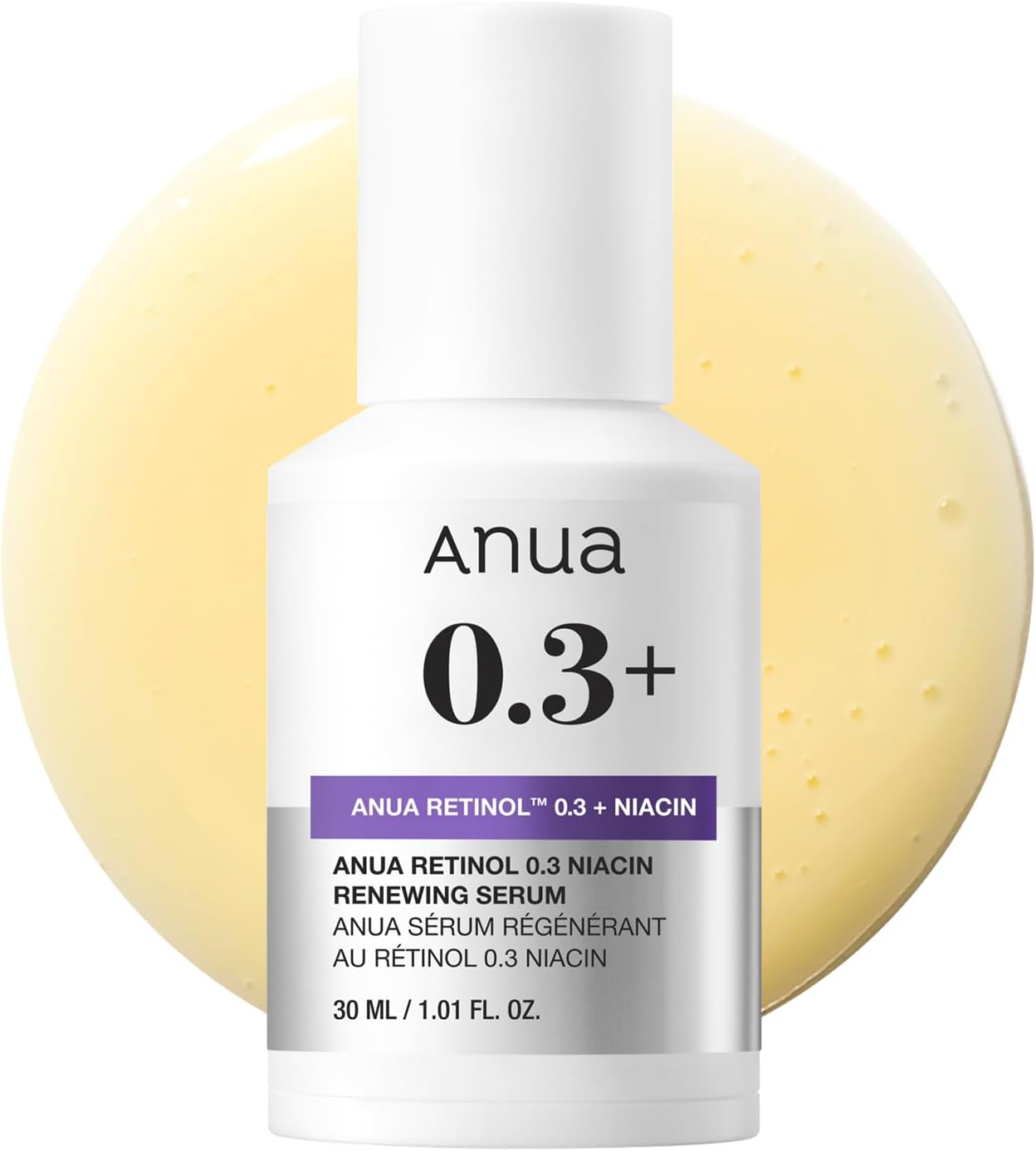 Anua - Nano Retinol 0.3% + Niacin Renewing Serum 30ml