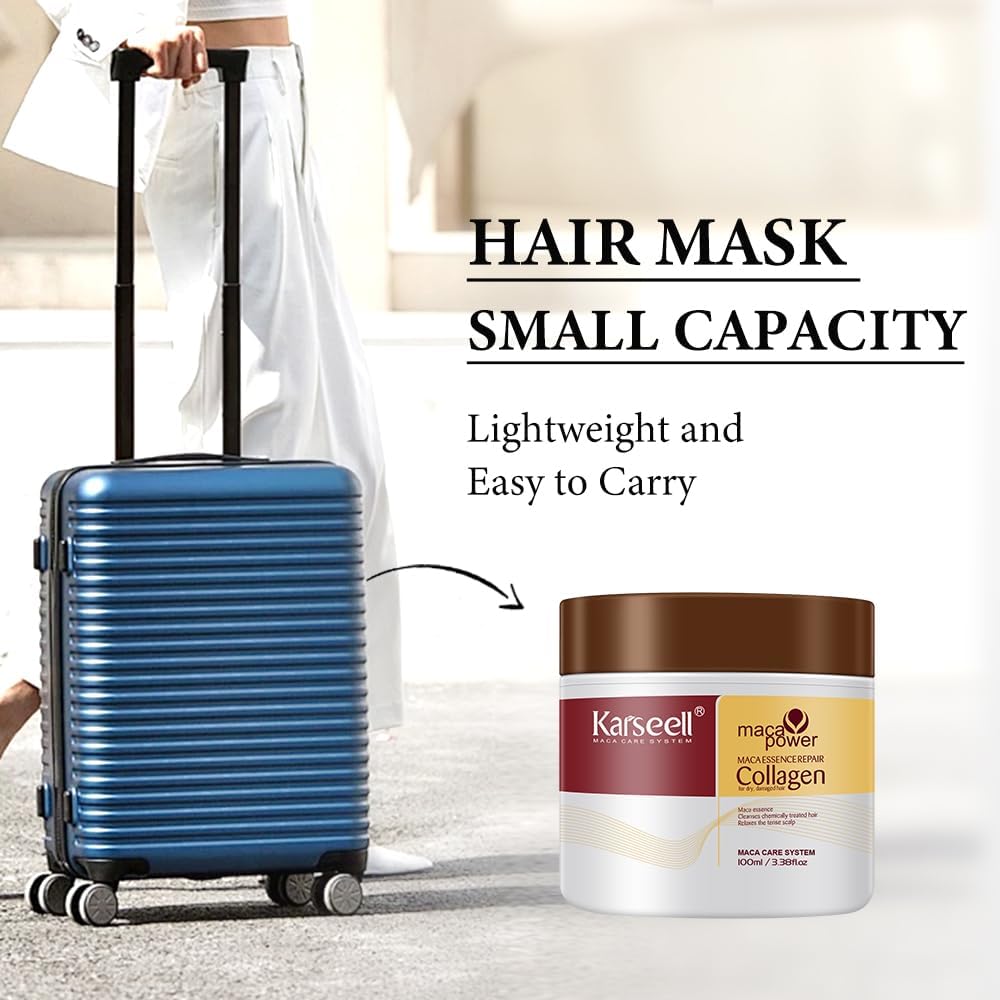 Karseell Maca Essence Repair Collagen for Dry, Damaged Hair 500ml