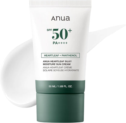 Anua - Heartleaf Silky Moisture Sun Cream 50ml