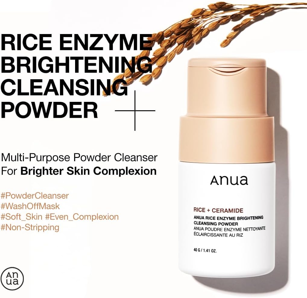 Anua - Rice Enzyme Brightening Cleansing Powder
