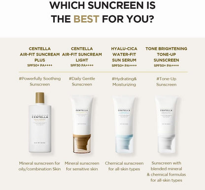 SKIN1004 Madagascar Centella Air-Fit Sun Cream Light