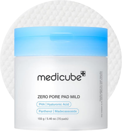 Medicube+ Zero Pore Pad Mild (70 pads)