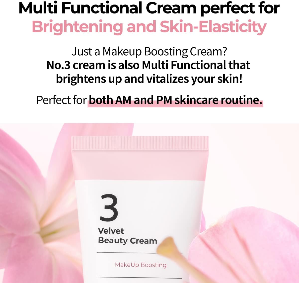 Numbuzin No.3 Velvet Beauty Cream 60ml