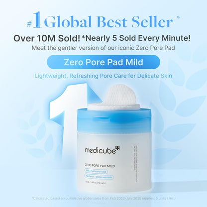 Medicube+ Zero Pore Pad Mild (70 pads)