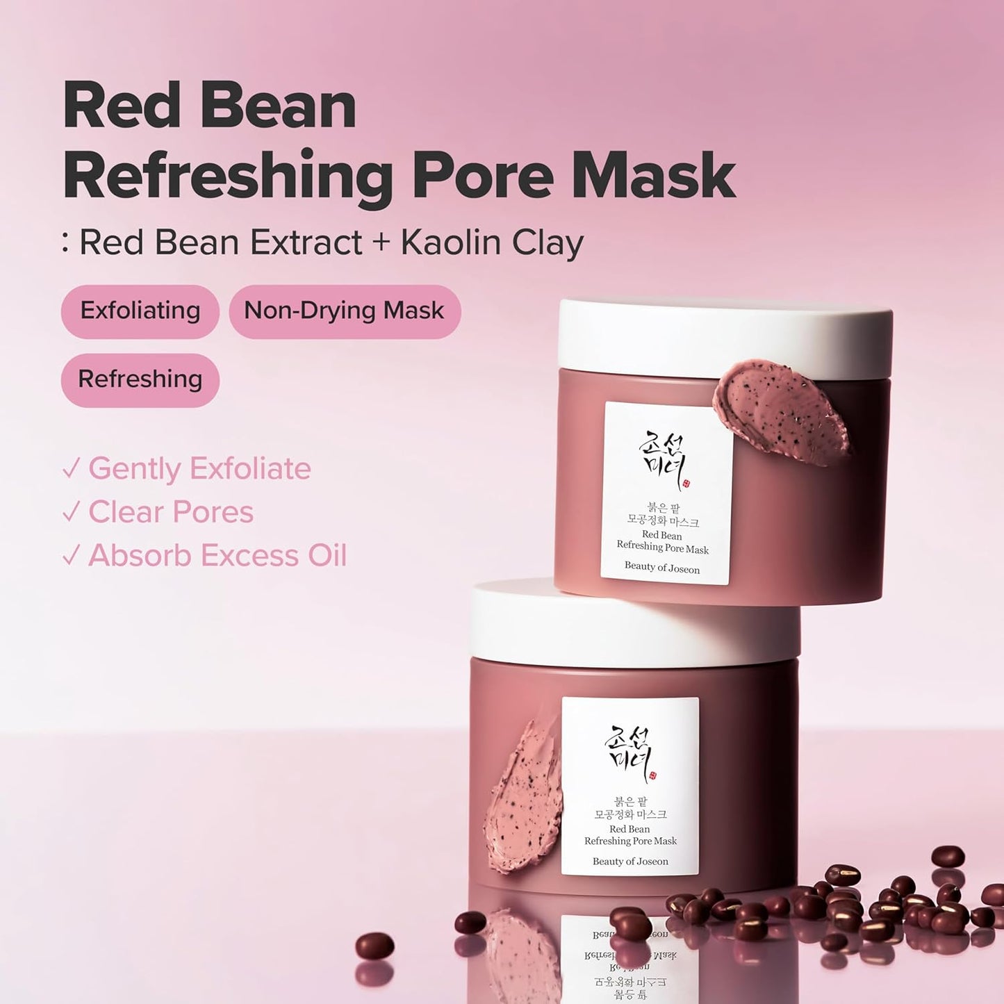 Beauty of Joseon – Red Bean Refreshing Pore Mask 140ml