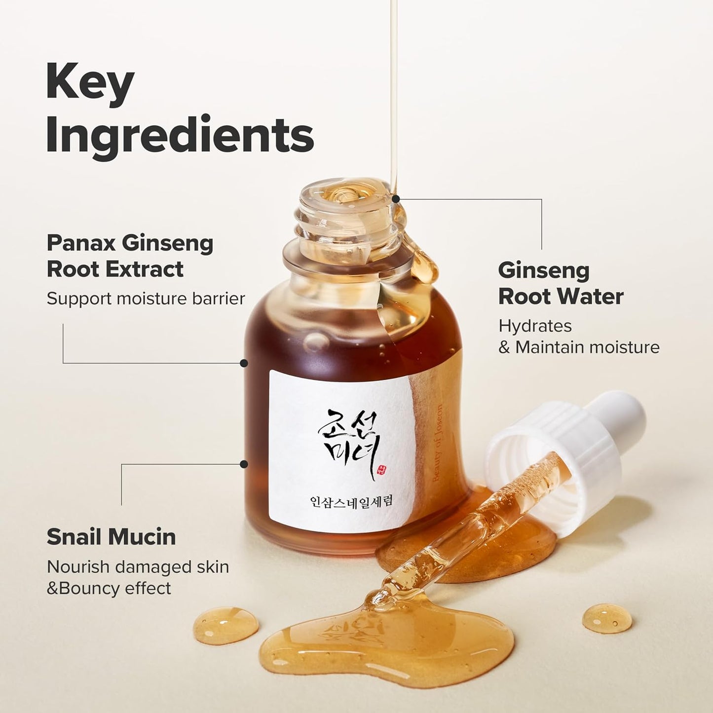 Beauty of Joseon – Revive Serum: Ginseng + Snail Mucin 30ml