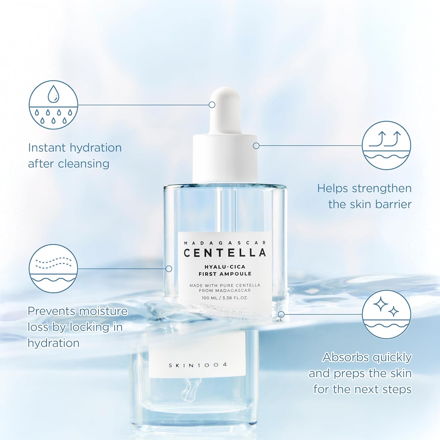 SKIN1004 Madagascar Centella Hyalu-Cica First Ampoule