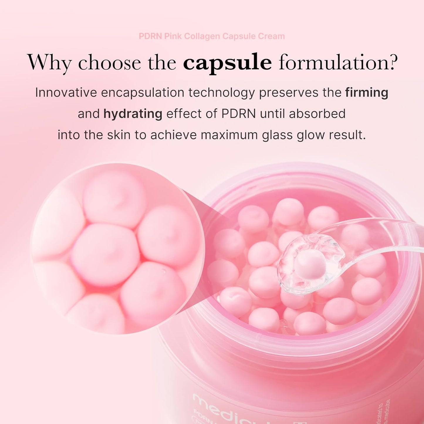 Medicube+ PDRN Pink Collagen Capsule Cream