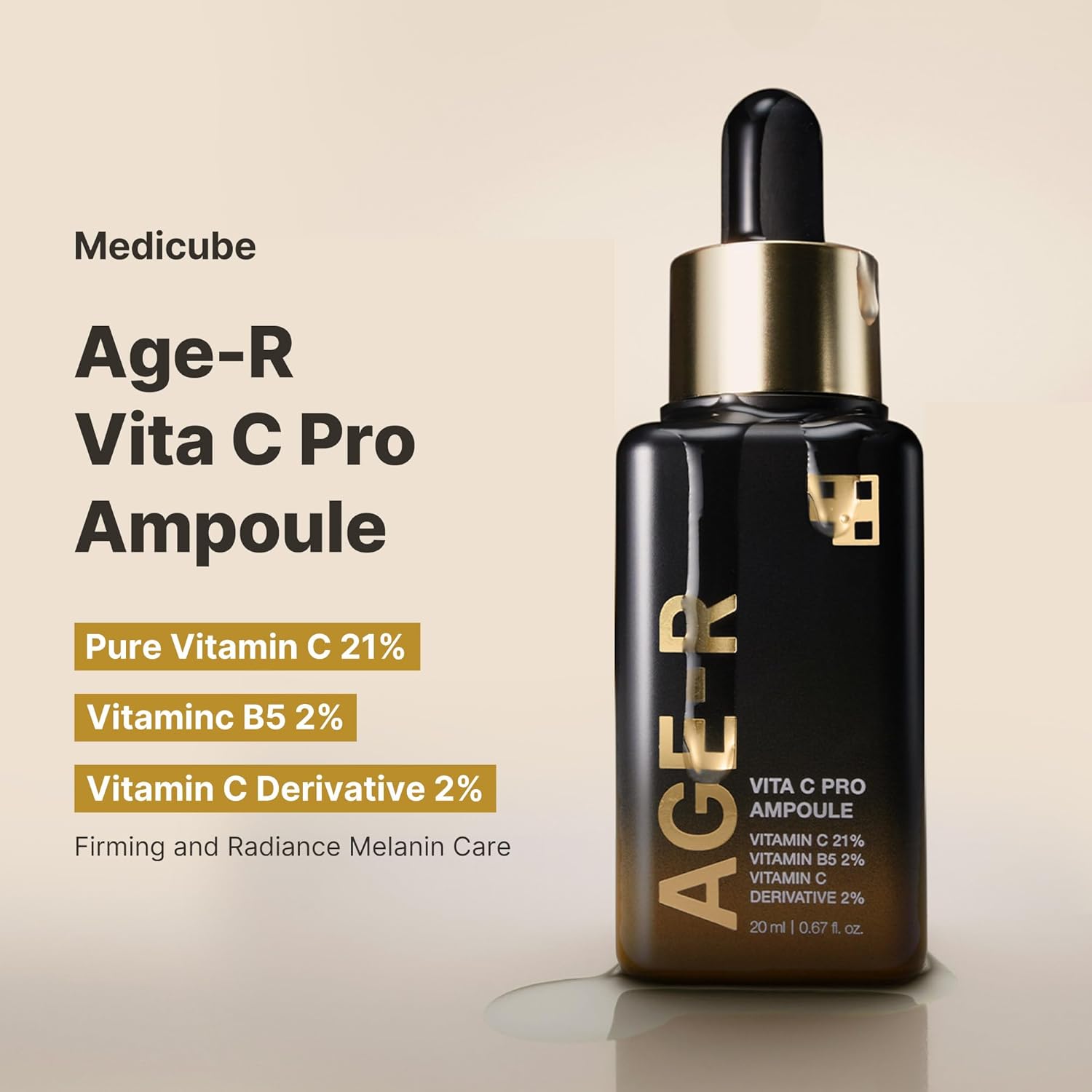 Medicube+ AGE-R Vita C Pro Ampoule (20ml)